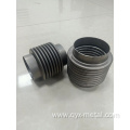 exhaust system titanium flex bellow joint pipe